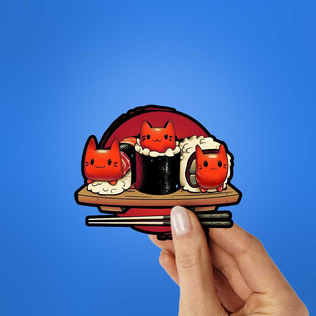 Sushi Cat Sticker