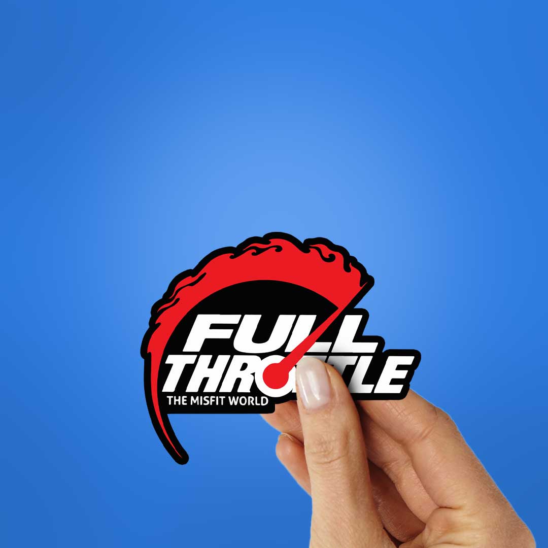 Full Throttle Sticker