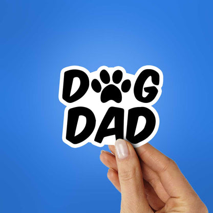 Dog Dad Sticker