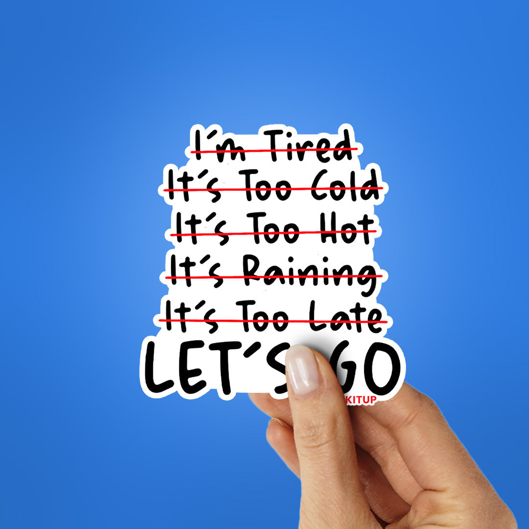 Let's Go 1.0 Sticker