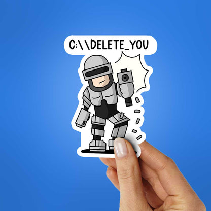 Delete You Sticker