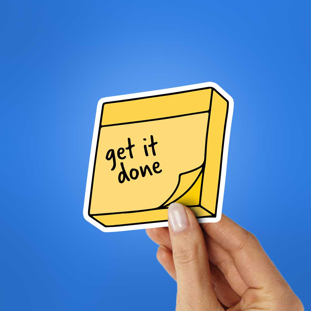 Get It Done Sticker