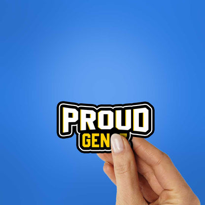 Proud GenZ Sticker