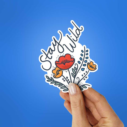 Stay Wild 0.1 Sticker