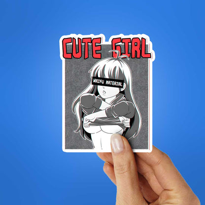 Cute Girl Sticker