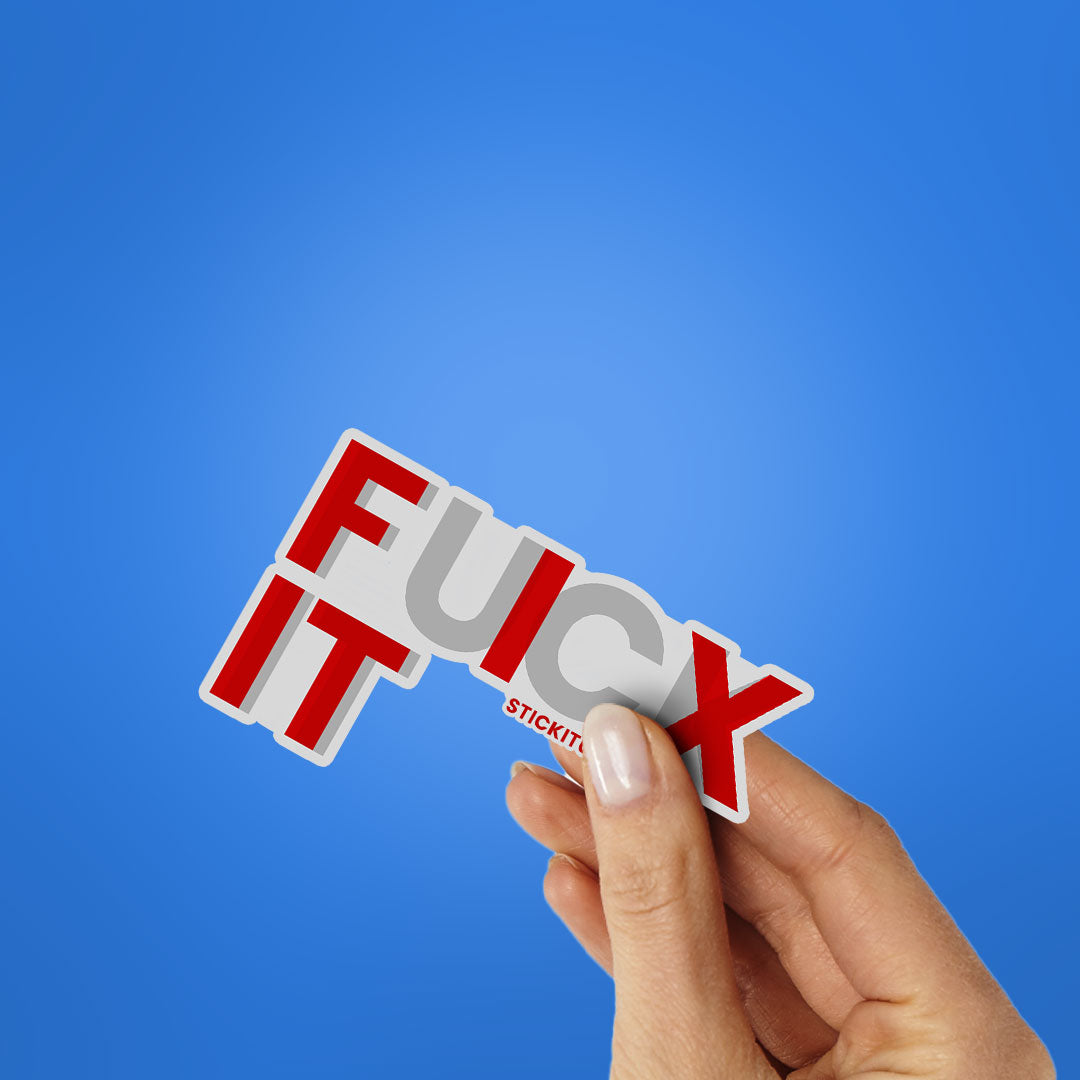 Fix It Sticker