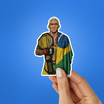 CHARLES OLIVEIRA Sticker| STICK IT UP