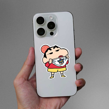 Actionkamen Shinchan Sticker