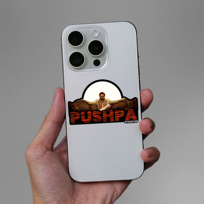 Pushpa 0.1 Sticker
