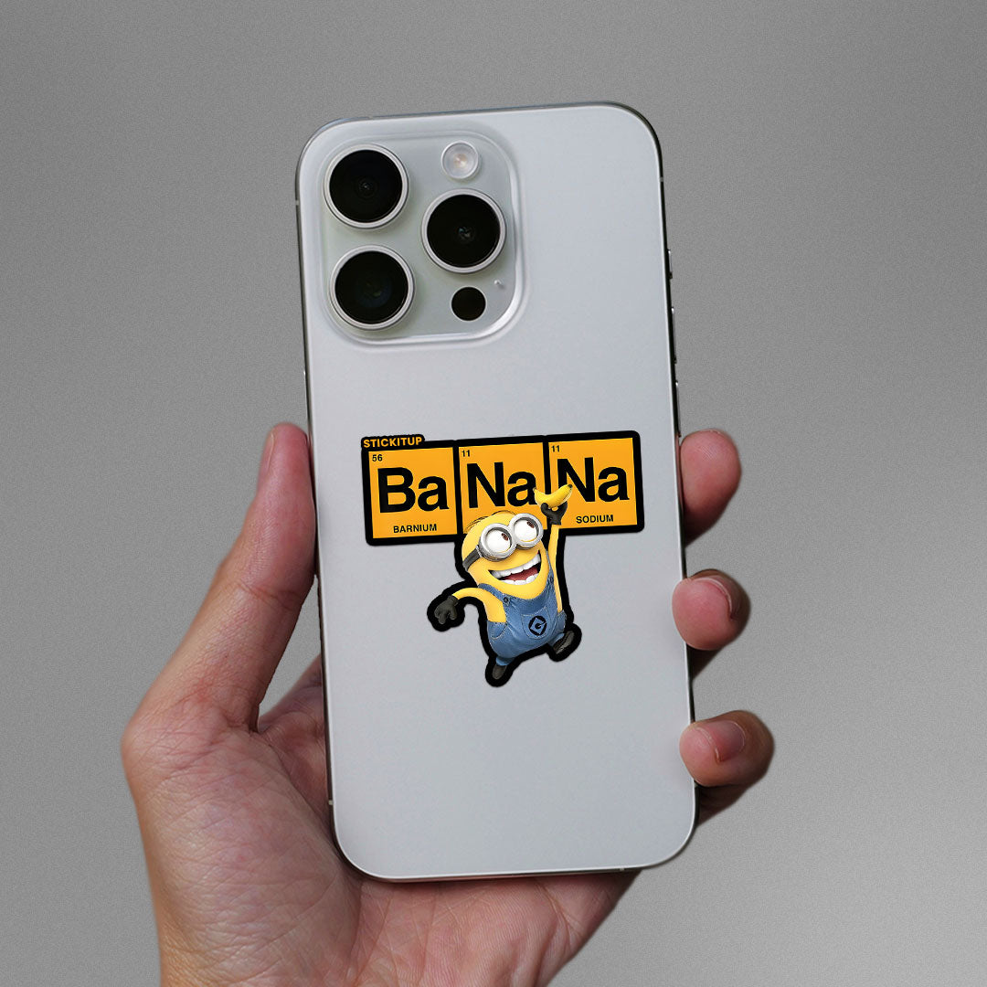 Ba Na Na Sticker