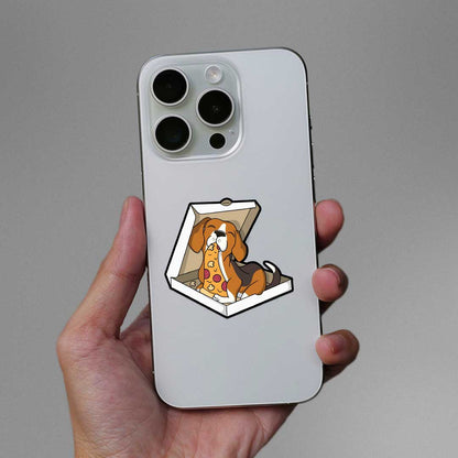 Pizza Dog Sticker