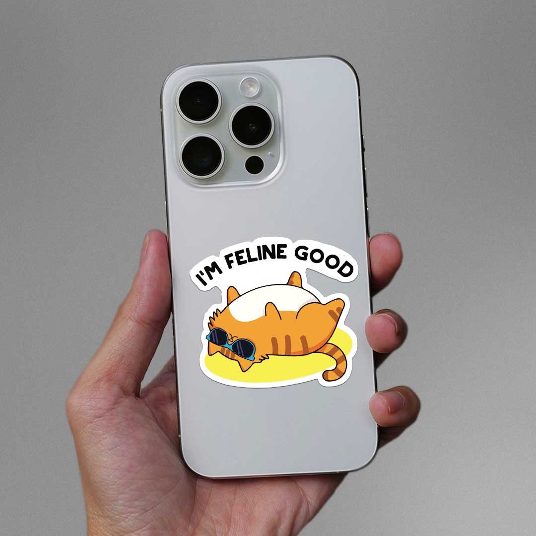 I'm Feeling Good Sticker