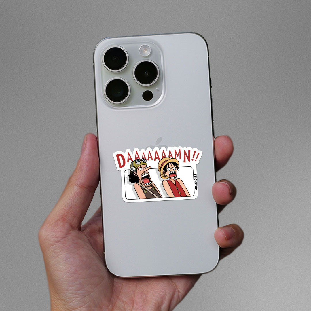 Daamn Sticker
