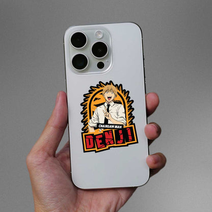 Denji chainsaw man Sticker