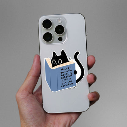 How To Buy New Books Sticker