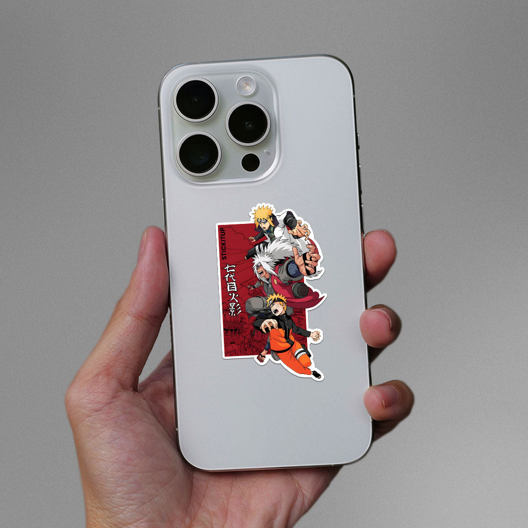 Naruto Family Sticker