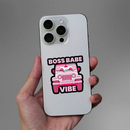 Boss Babe Vibe Sticker