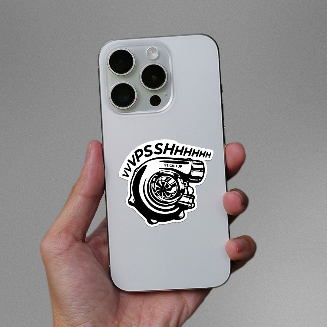 Turbo Charger Sticker