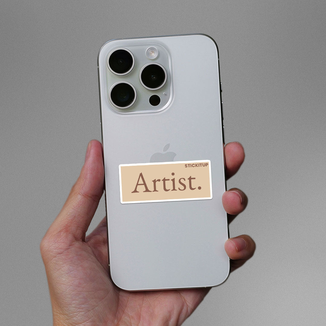 Artist Sticker