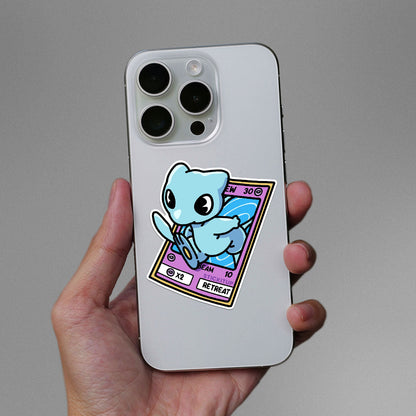 Mew Card Sticker