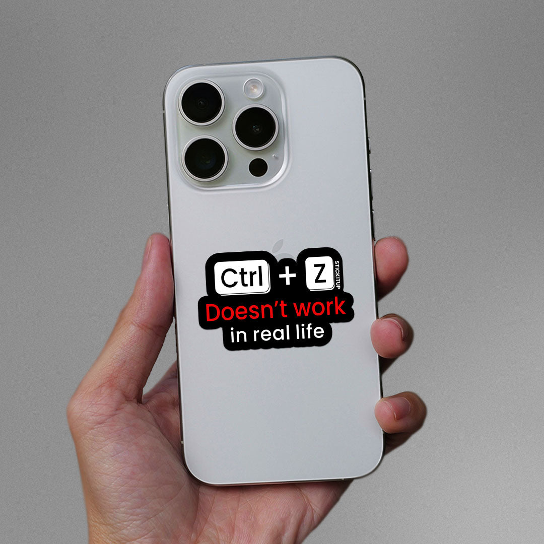 Doesn't Work In Real Life Sticker