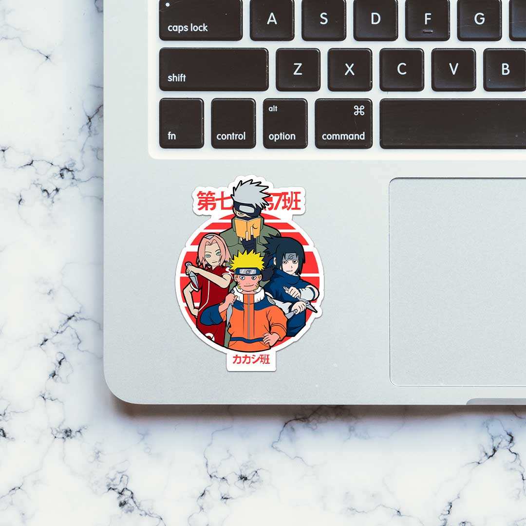 Naruto Squad Sticker