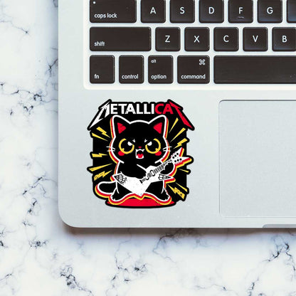 Metallicat Sticker