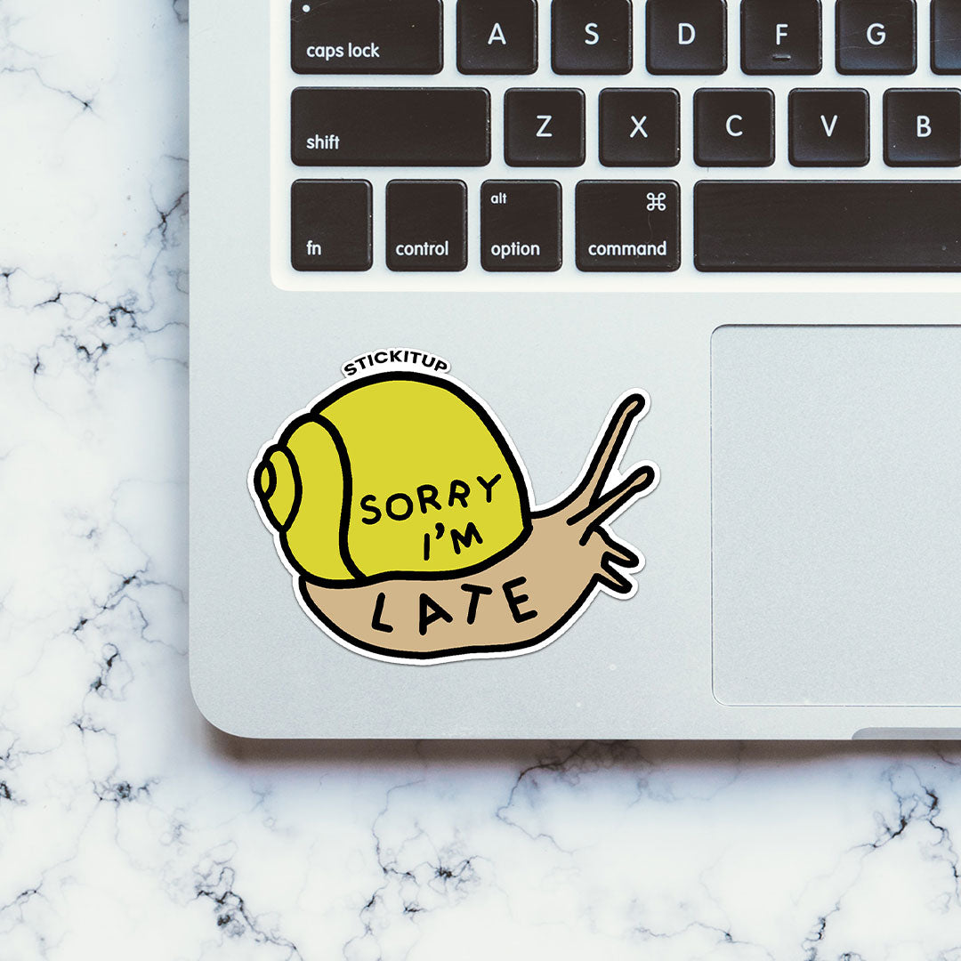 Sorry I'm Late 1.0 Sticker