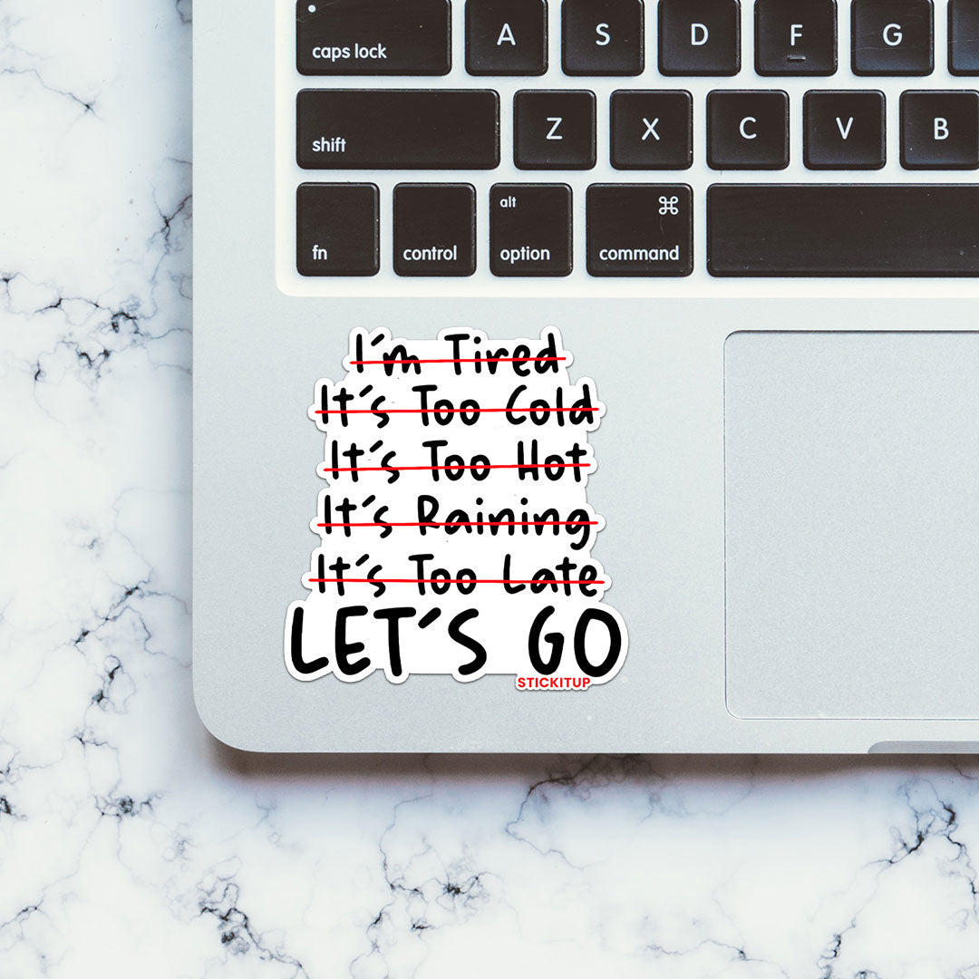 Let's Go 1.0 Sticker
