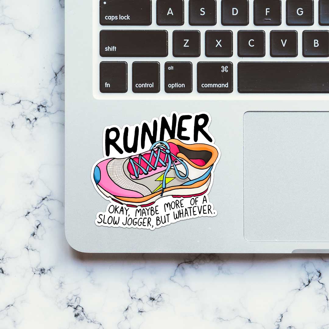 Runner Sticker