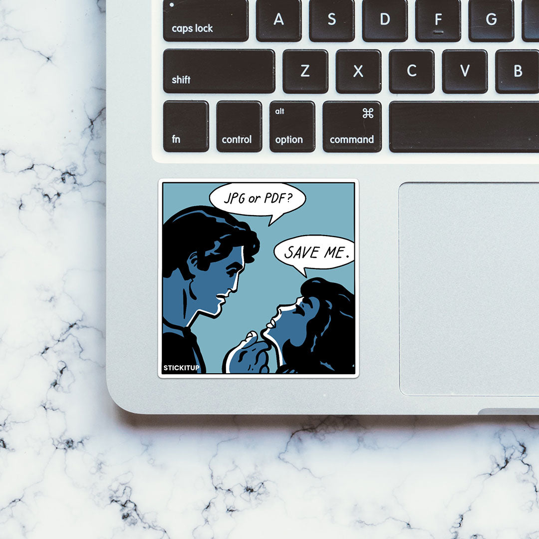 Save Me Sticker
