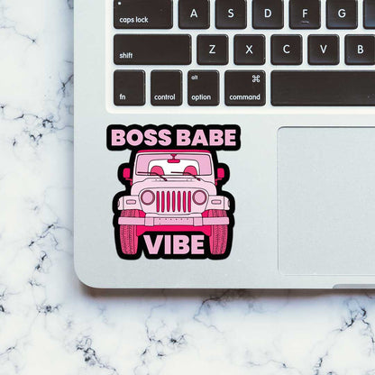 Boss Babe Vibe Sticker