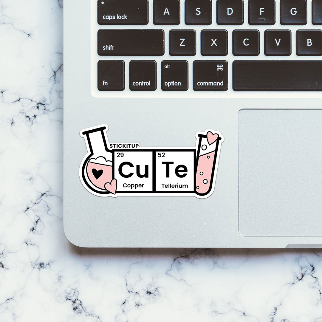 Cu Te Sticker