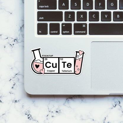 Cu Te Sticker