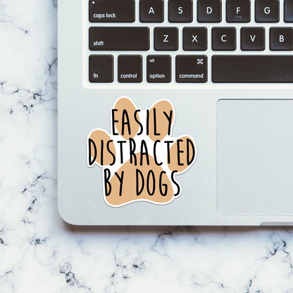 Distracted By Dog  Sticker