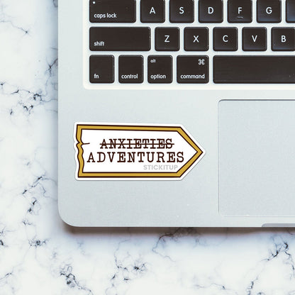 Anxieties Adventures Sticker