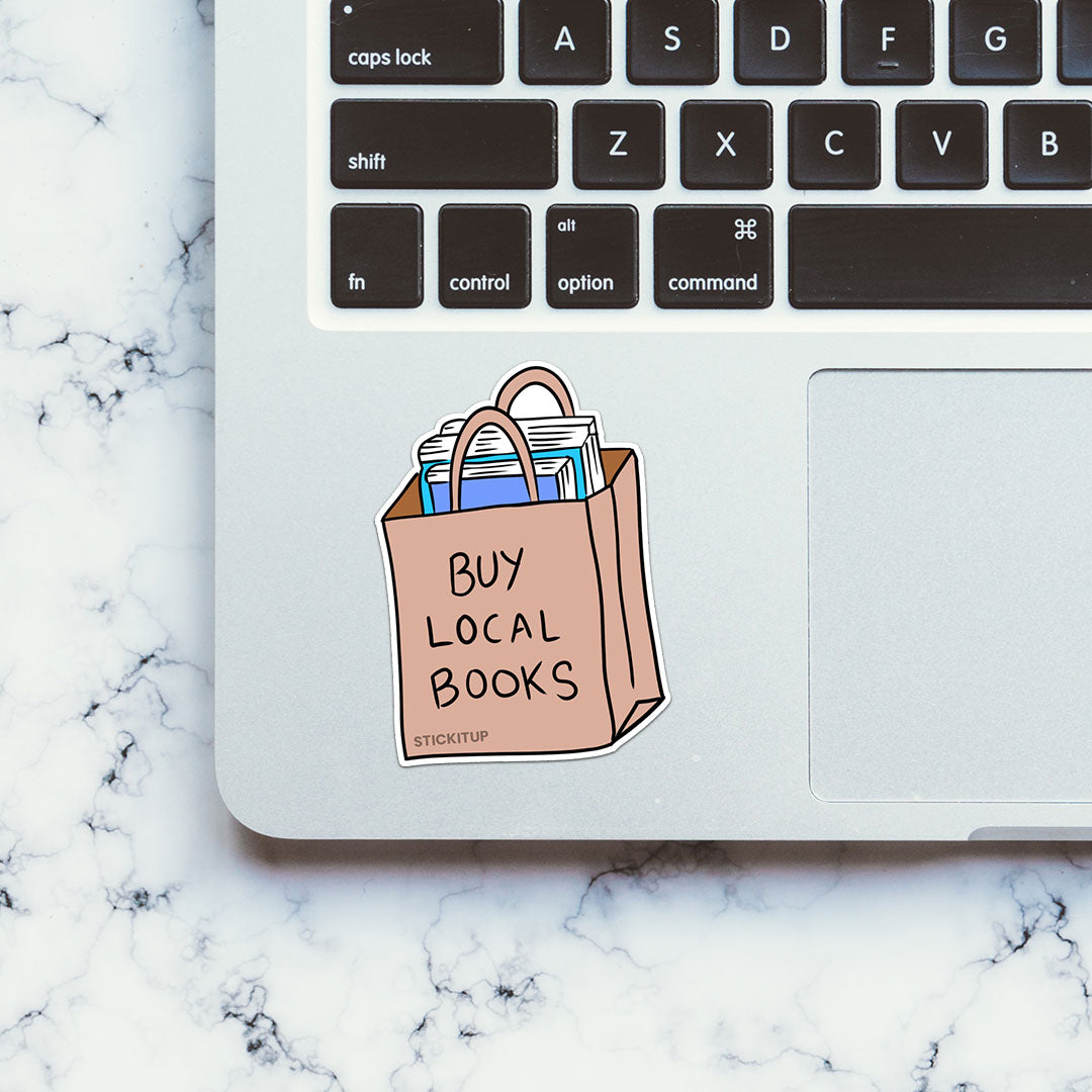 Buy Local Books Sticker