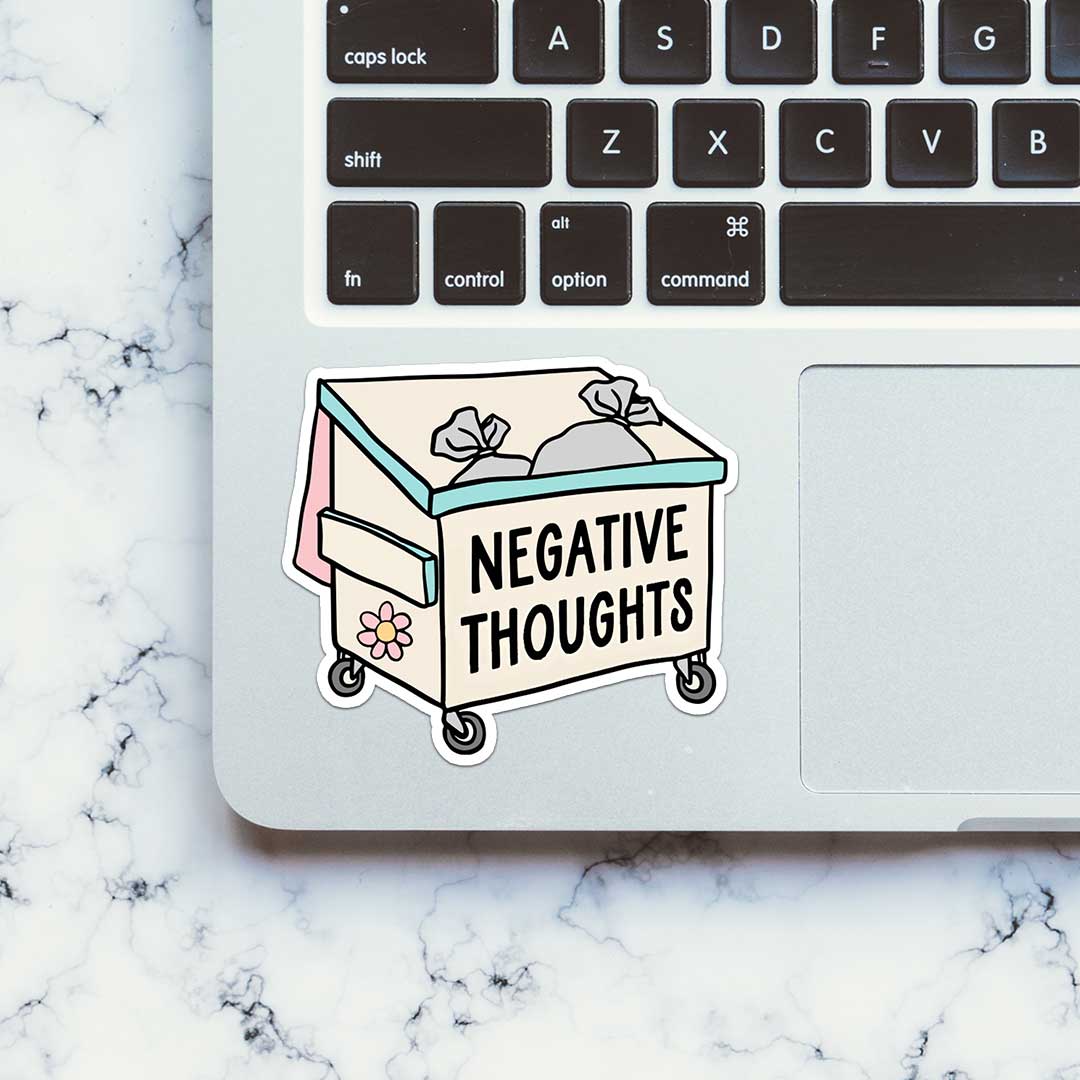 Negative Thoughts Sticker