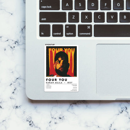 Four You Sticker