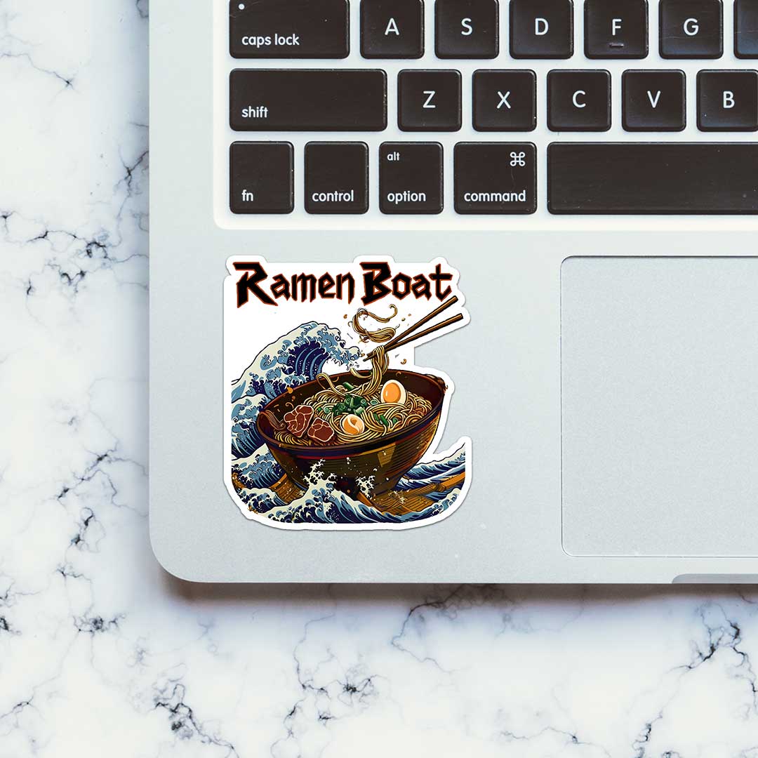 Ramen Boat Sticker