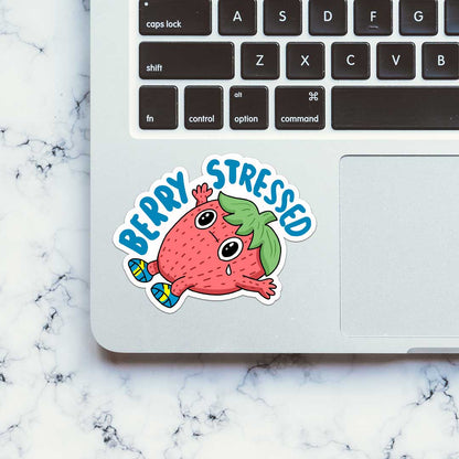 Berry Stressed Sticker