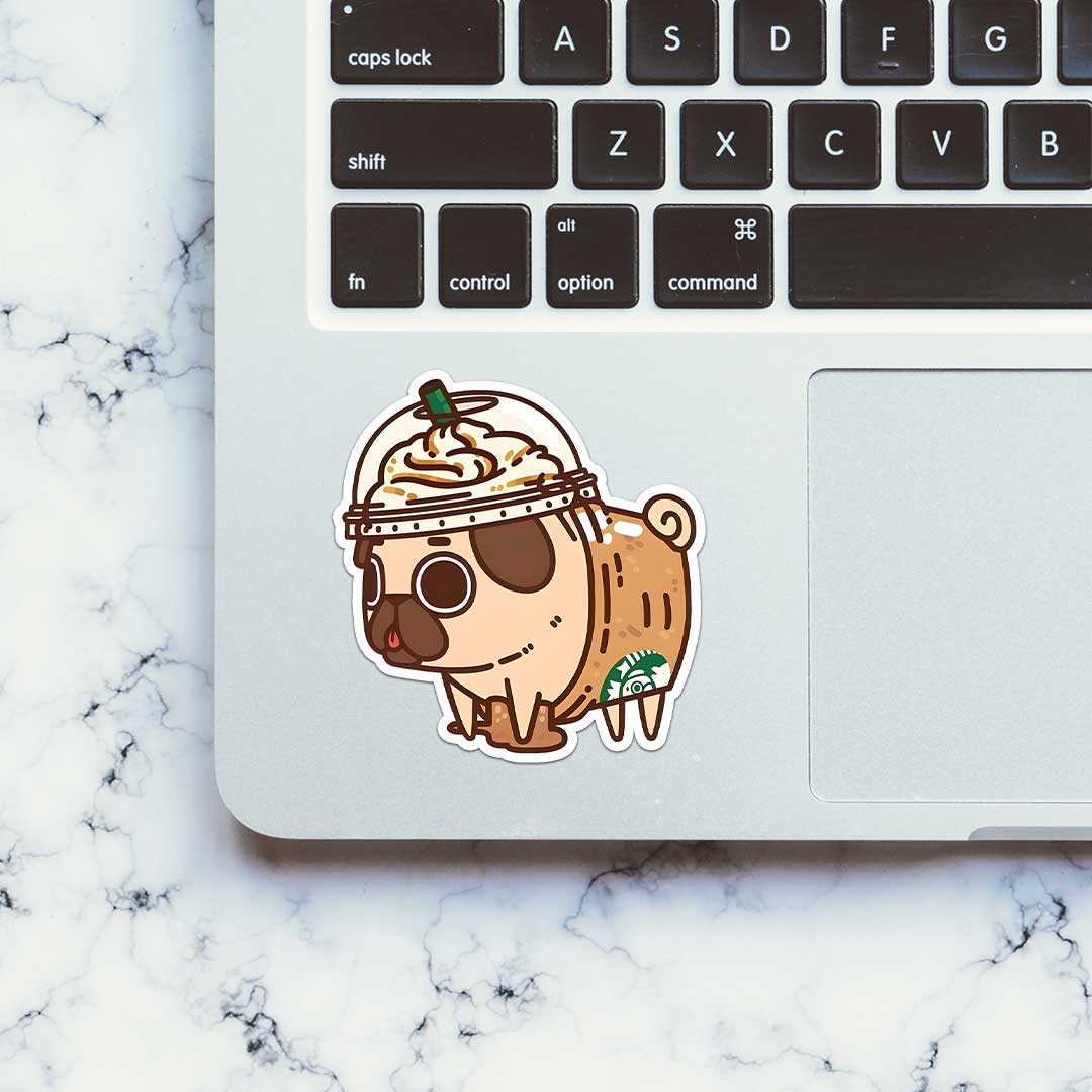 Pugbugs Sticker