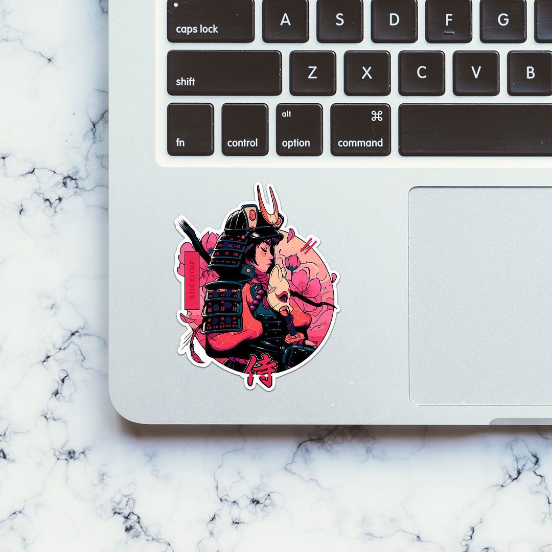 Sakura Samurai Sticker