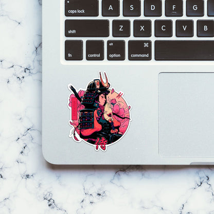 Sakura Samurai Sticker
