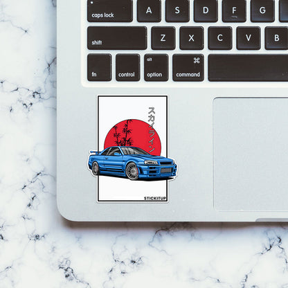 GTR R34 Sticker