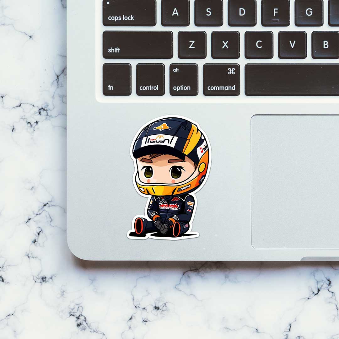 Max Verstappen Chibi Sticker