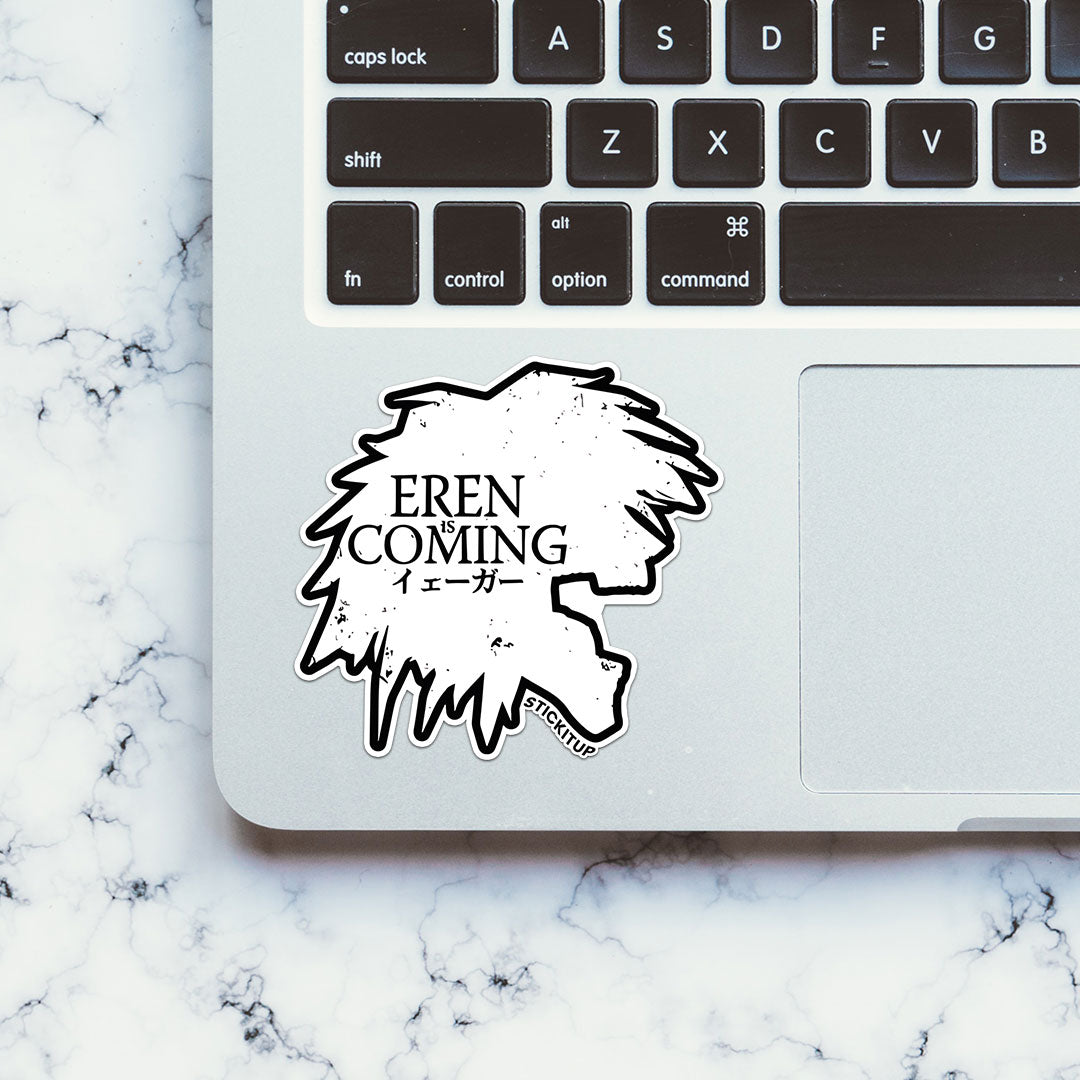 Eren Is Coming Sticker