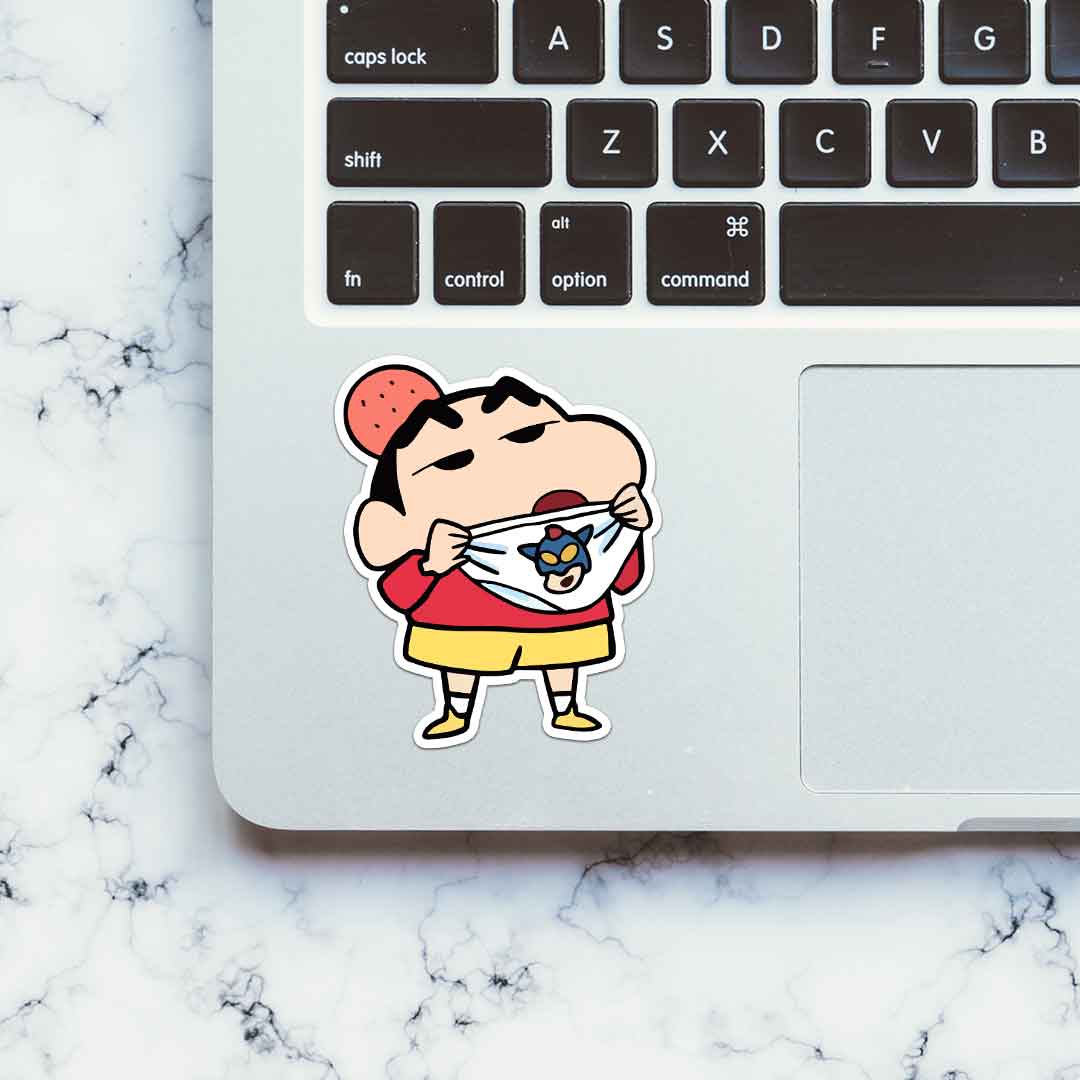 Actionkamen Shinchan Sticker