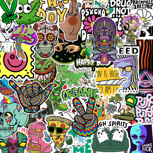 Trippy Sticker Packs [50 sticker]