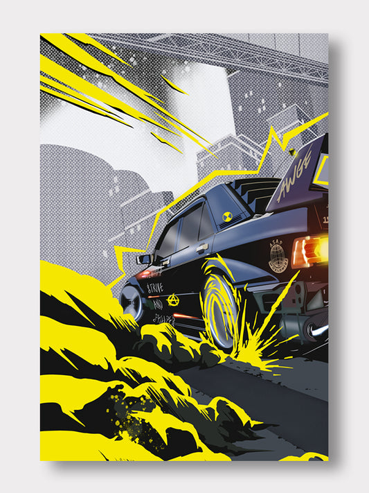 Race Canvas Art